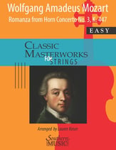 Romanza Orchestra sheet music cover